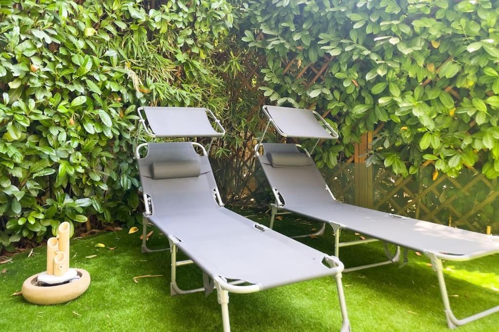 Appartement Renove, Grande Terrasse, Piscine, Au Calme Absolu Cannes